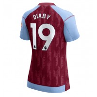 Aston Villa Moussa Diaby #19 Replika Hemmatröja Dam 2023-24 Kortärmad